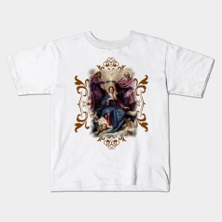 Coronation of Our Lady Kids T-Shirt